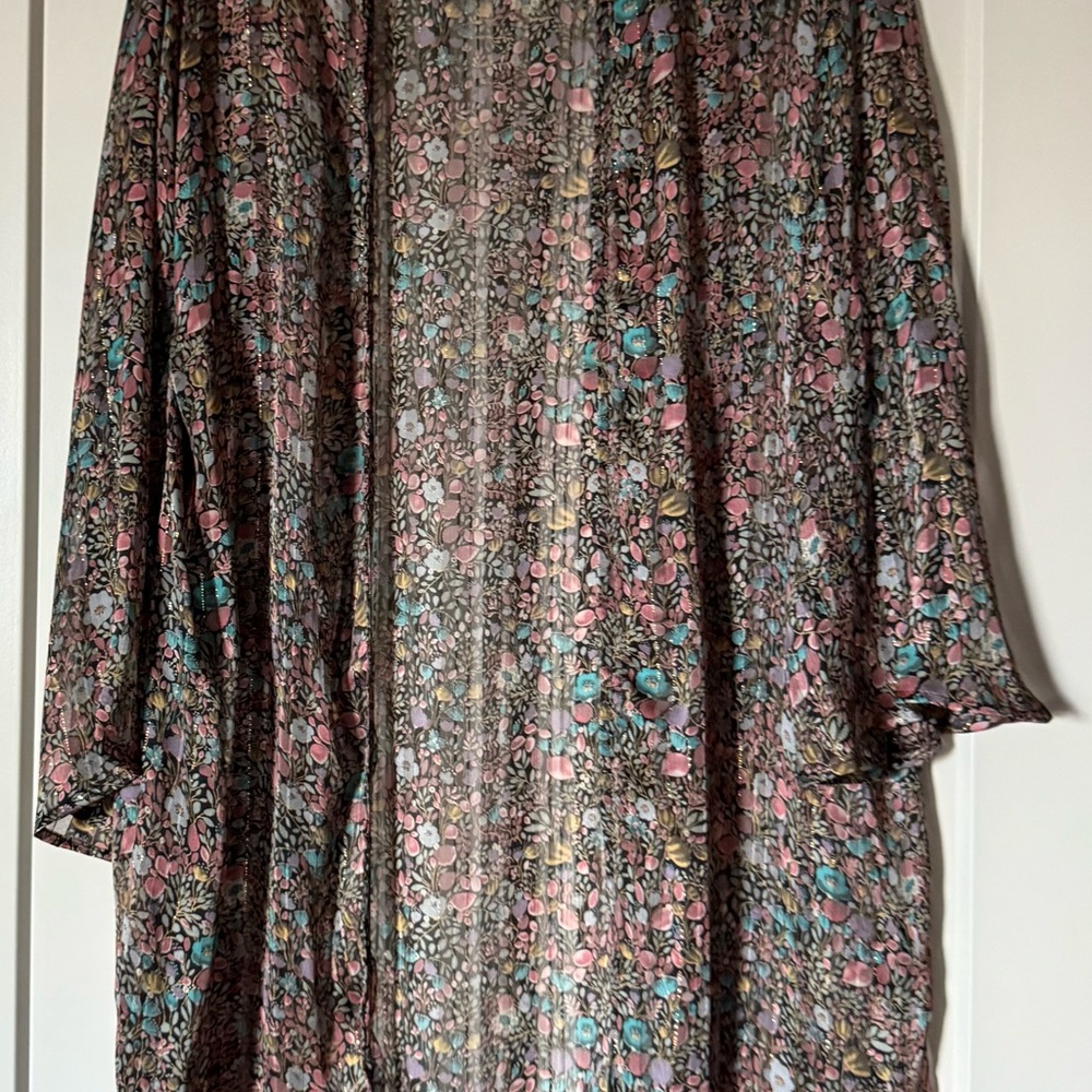 CJLA Floral Patterned Kimono